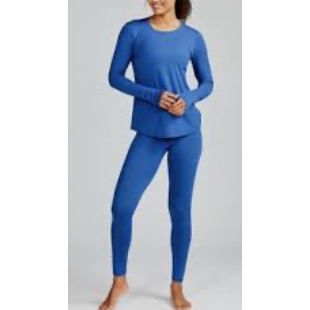 REI Blue Women's Leggings and Top Set